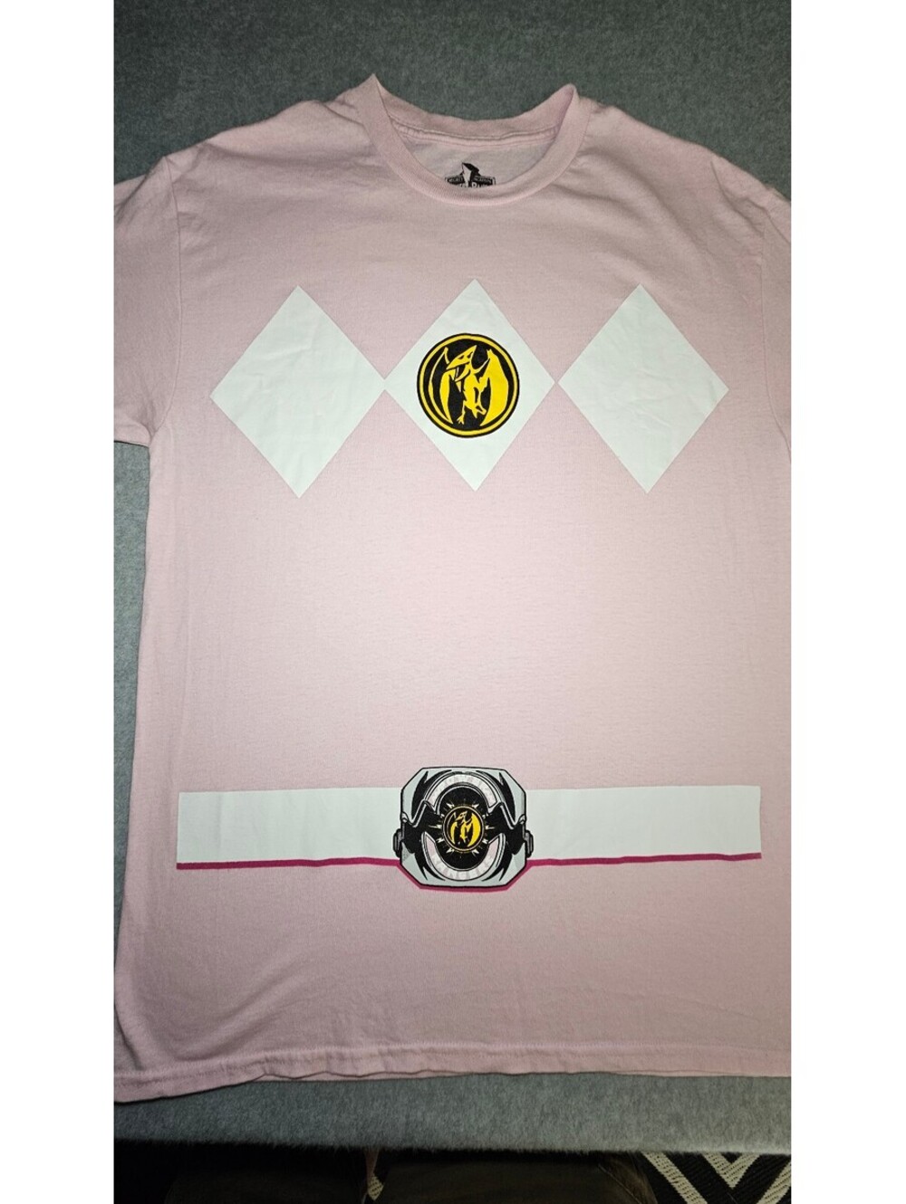 Power Rangers Pink Ranger Graphic T-Shirt Medium - Picture 2 of 6